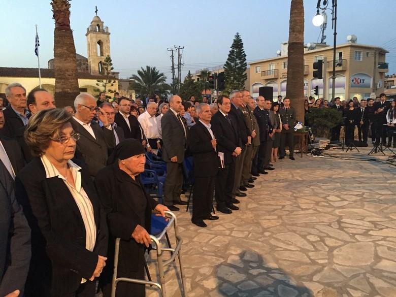 Αποκαλυπτήρια προτομής του Ήρωα της ΕΟΚΑ Μόδεστου Παντελή