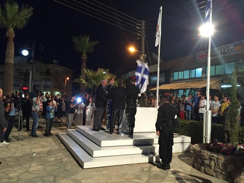 Αποκαλυπτήρια προτομής του Ήρωα της ΕΟΚΑ Μόδεστου Παντελή