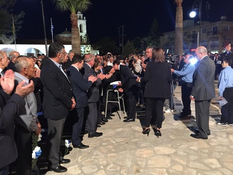 Αποκαλυπτήρια προτομής του Ήρωα της ΕΟΚΑ Μόδεστου Παντελή