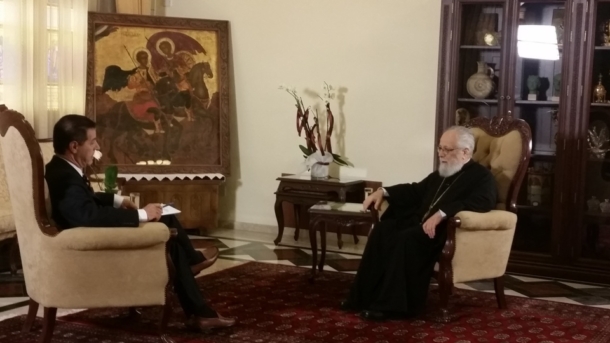 Εκπομπή «Χωρίς περιστροφές» με τον Μητροπολίτη Κωνσταντίας Εκπομπή «Χωρίς περιστροφές» με τον Μητροπολίτη Κωνσταντίας