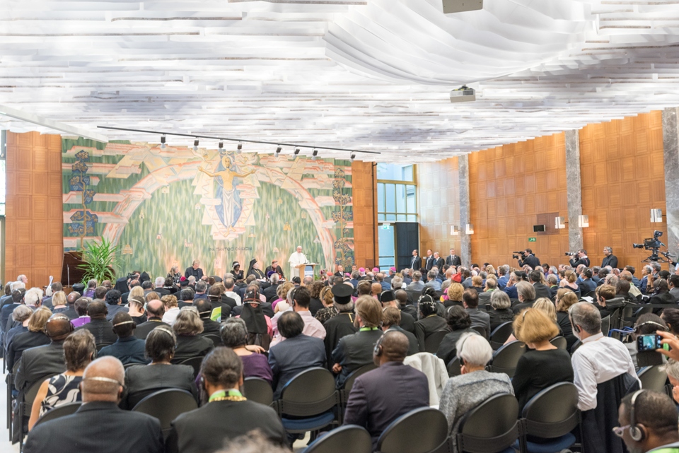 Pope Francis visits WCC